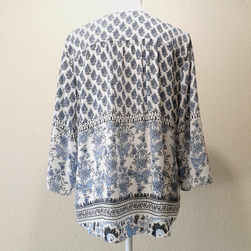 INC Pop-Over Blouse - Picture 2 of 13